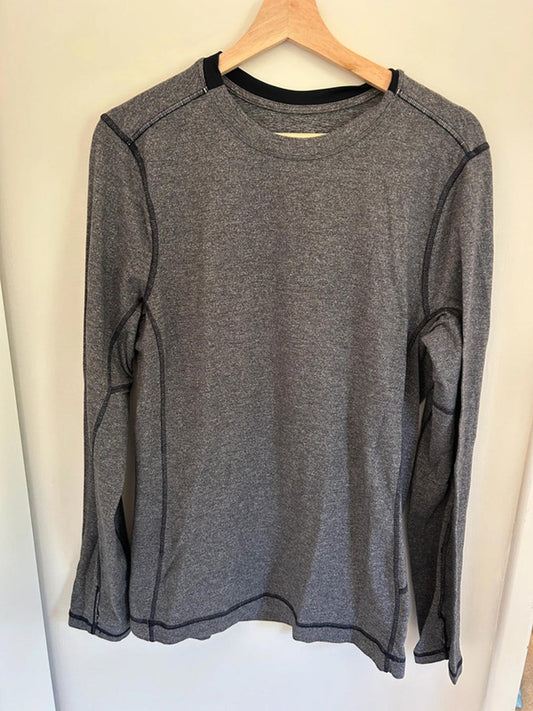 Lululemon mens long sleeve active top / running sweatshirt