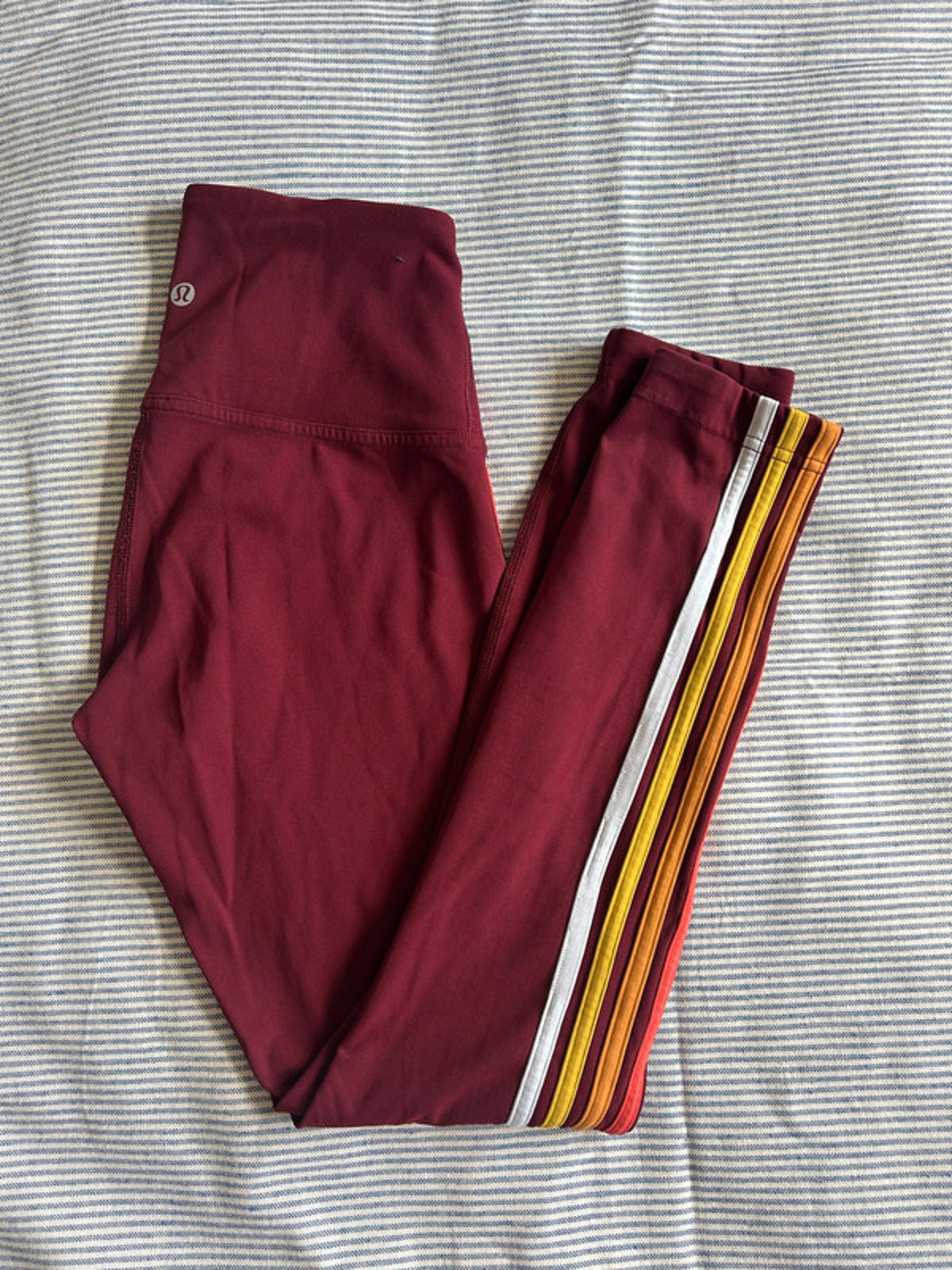 Lululemon Woman’s Take A Hint 7/8 Tight *25" Deep Rouge Size US4/ UK8