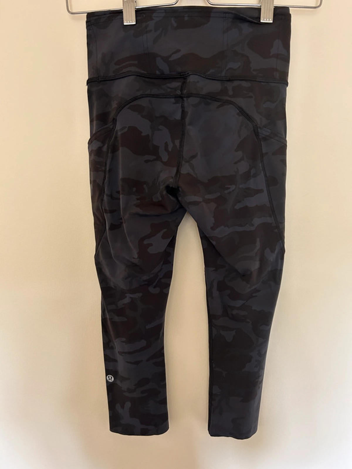 Lululemon Fast and Free Crop II 19" *Non-Reflective Incognito Camo Multi Grey US4/ UK8