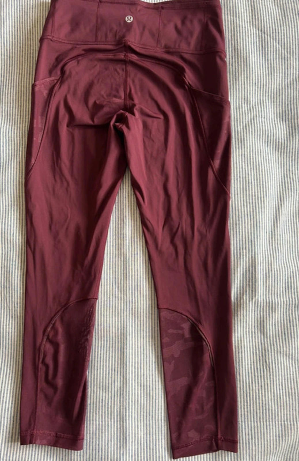 Lululemon Fast and Free Crop Leggings 23" *Mesh