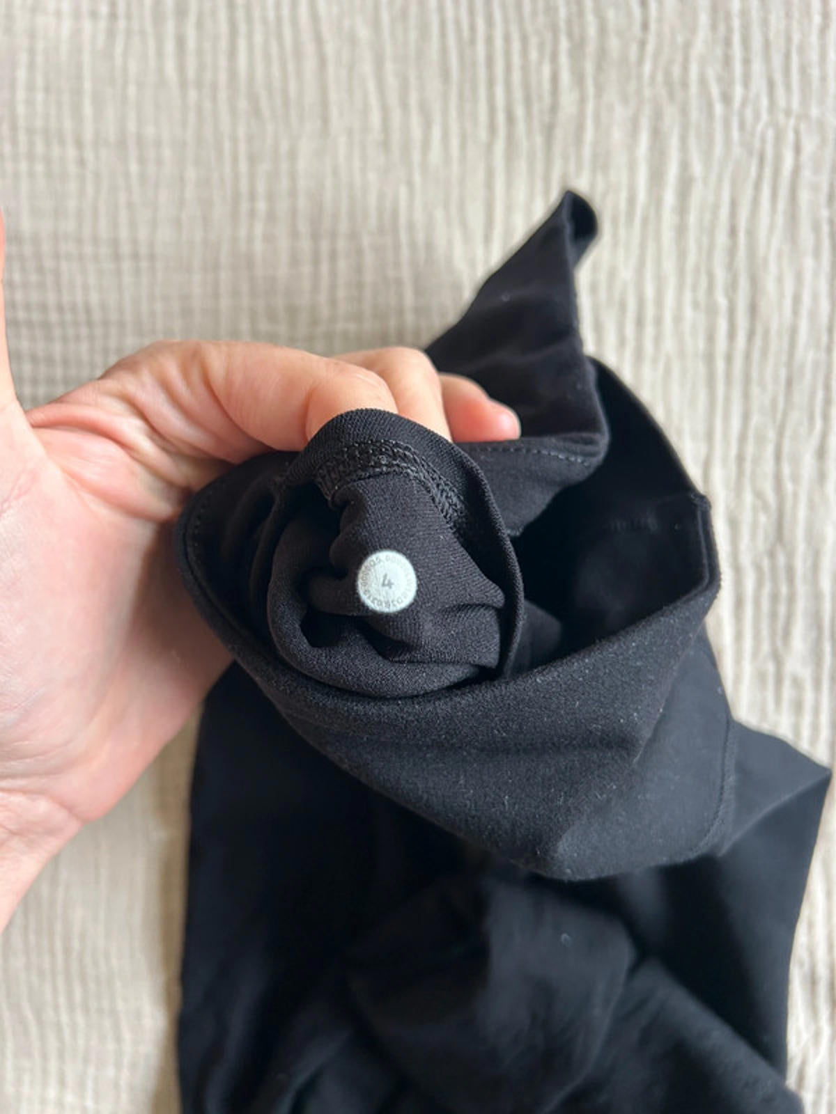 Lululemon Reveal Tight *Zen Expression Black US4 / UK8