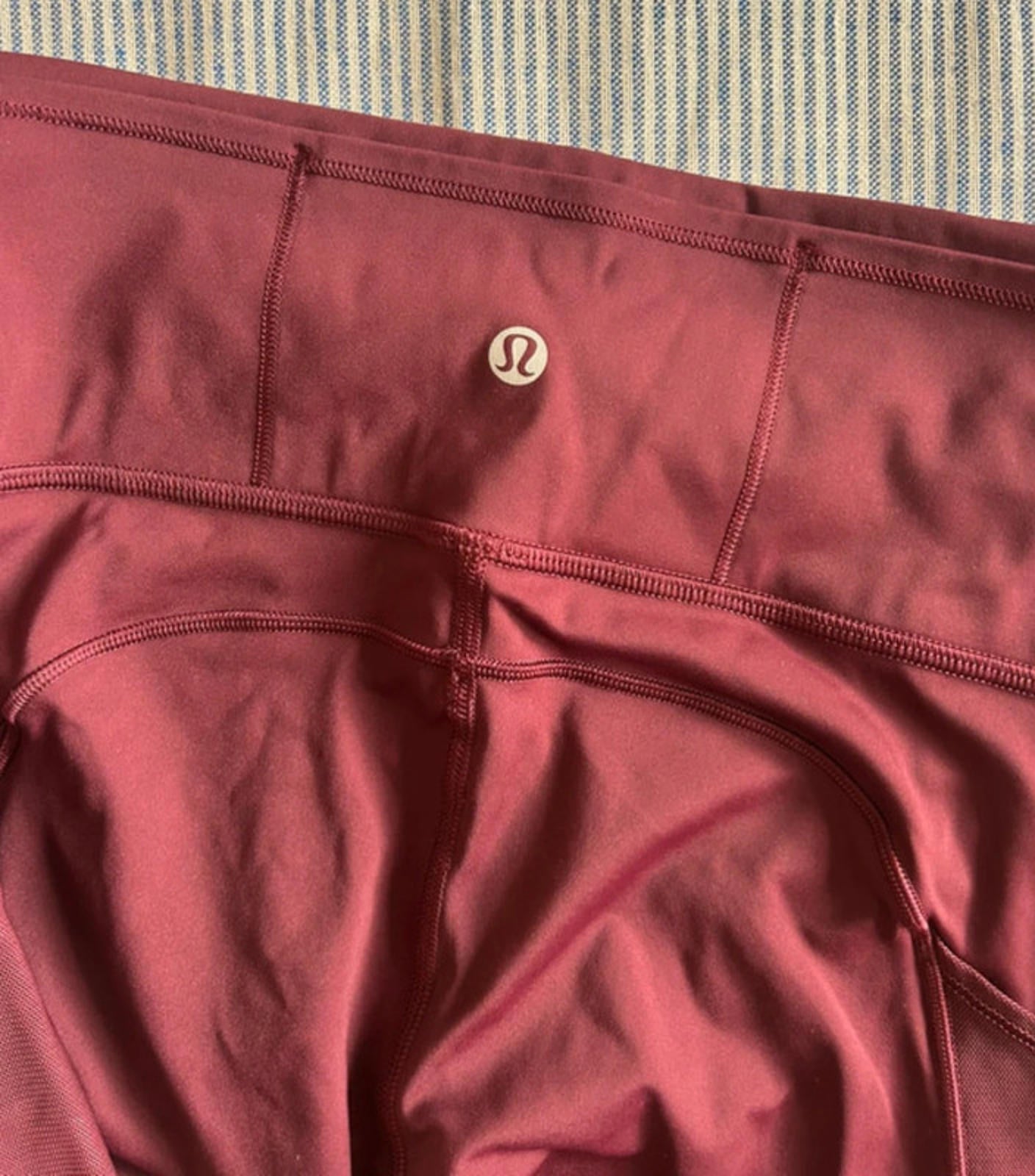 Lululemon Fast and Free Crop Leggings 23" *Mesh