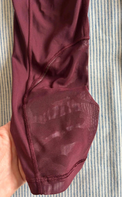 Lululemon Fast and Free Crop Leggings 23" *Mesh