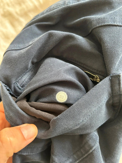 Lululemon Mens ABC Crop Trousers Relaxed *Utilitech True Navy