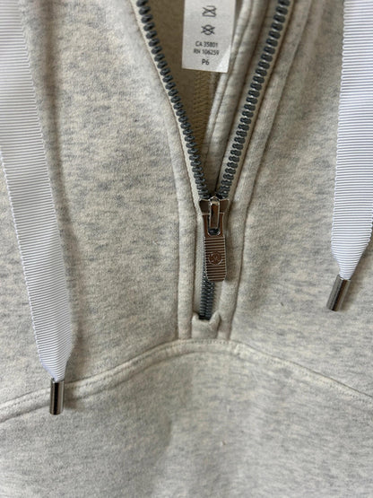 Lululemon Catch A Moment Soft Hoodie Heathered Light Ivory / Light Ivory US4/ UK8