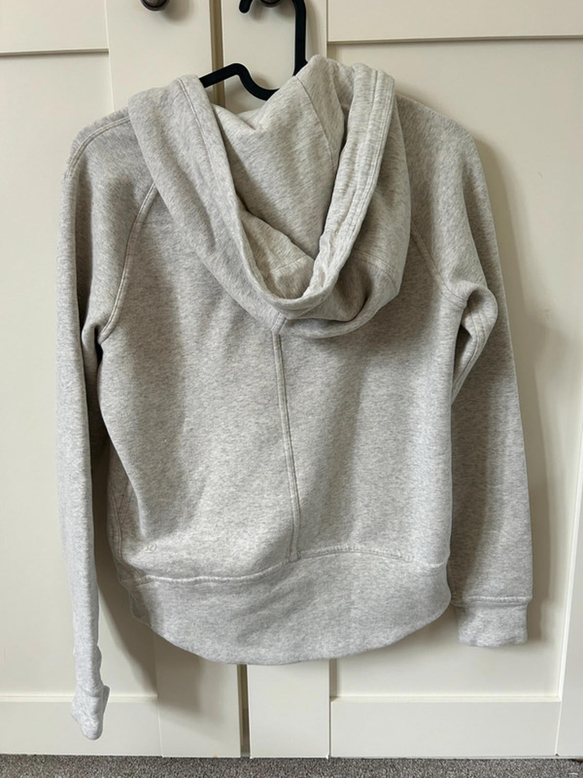 Lululemon Catch A Moment Soft Hoodie Heathered Light Ivory / Light Ivory US4/ UK8