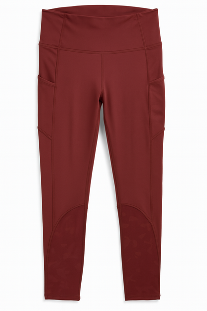 Lululemon Fast and Free Crop Leggings 23" *Mesh