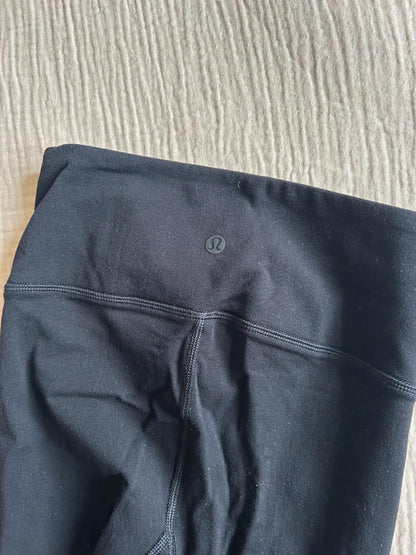 Lululemon Reveal Tight *Zen Expression Black US4 / UK8