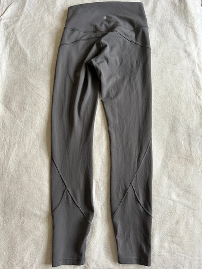 Lululemon In Movement 7/8 Tight *Everlux 25" Titanium US4/ UK8