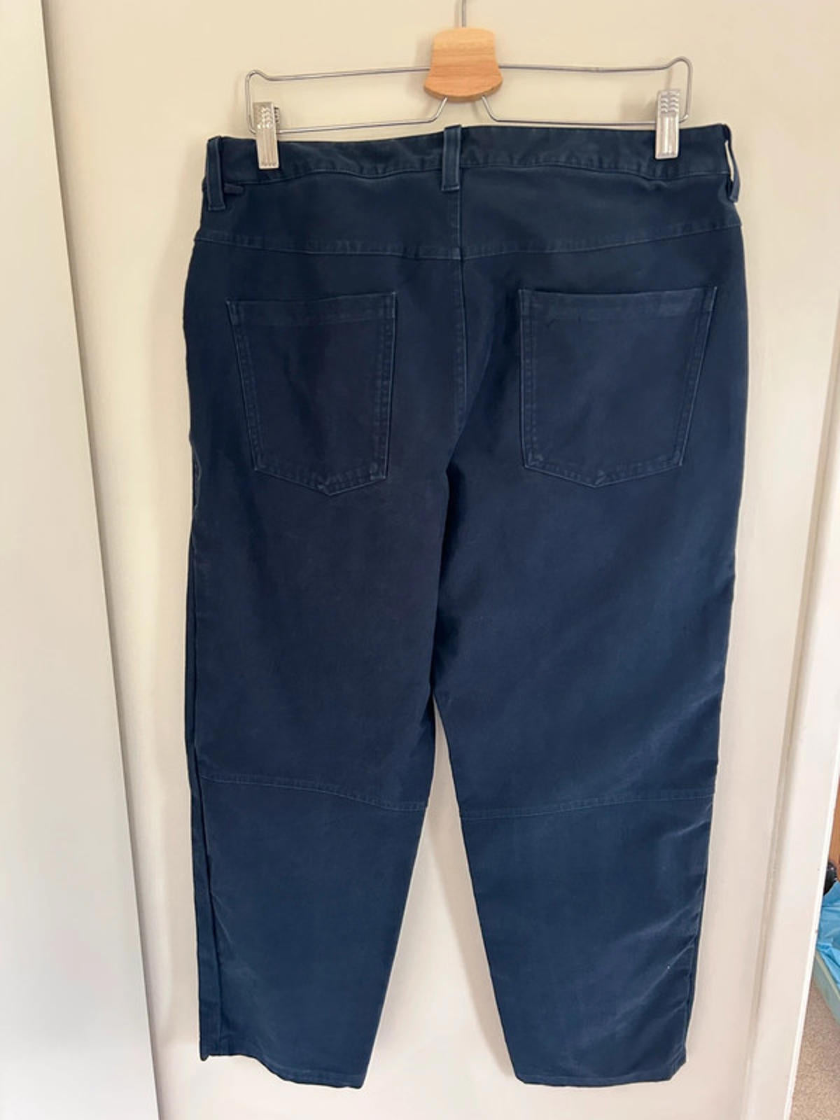Lululemon Mens ABC Crop Trousers Relaxed *Utilitech True Navy